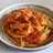 Thai style bucatini with prawns in spicy sriracha passata 🍝