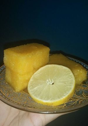 Foto resep Lemon brownies rice cooker