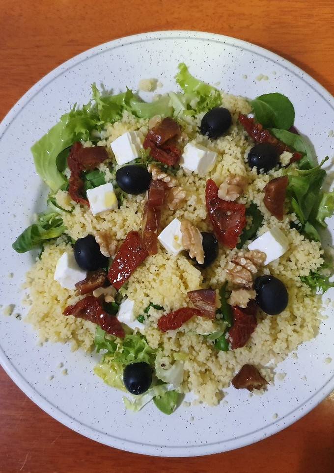 Una foto de Ensalada de couscous