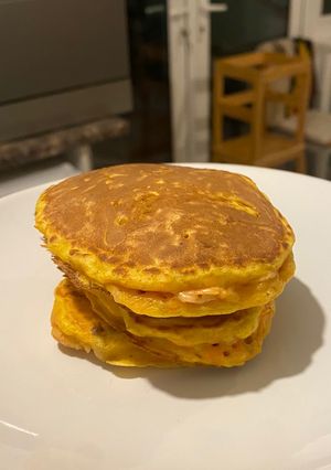 A picture of Carrot Cake Pancakes.