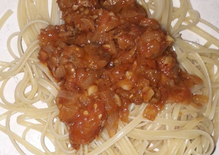 Spaghetty Bolognise ala Rumahan