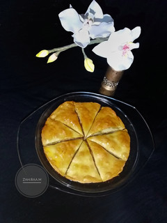 عکسی از دستور باقلوا قالبی