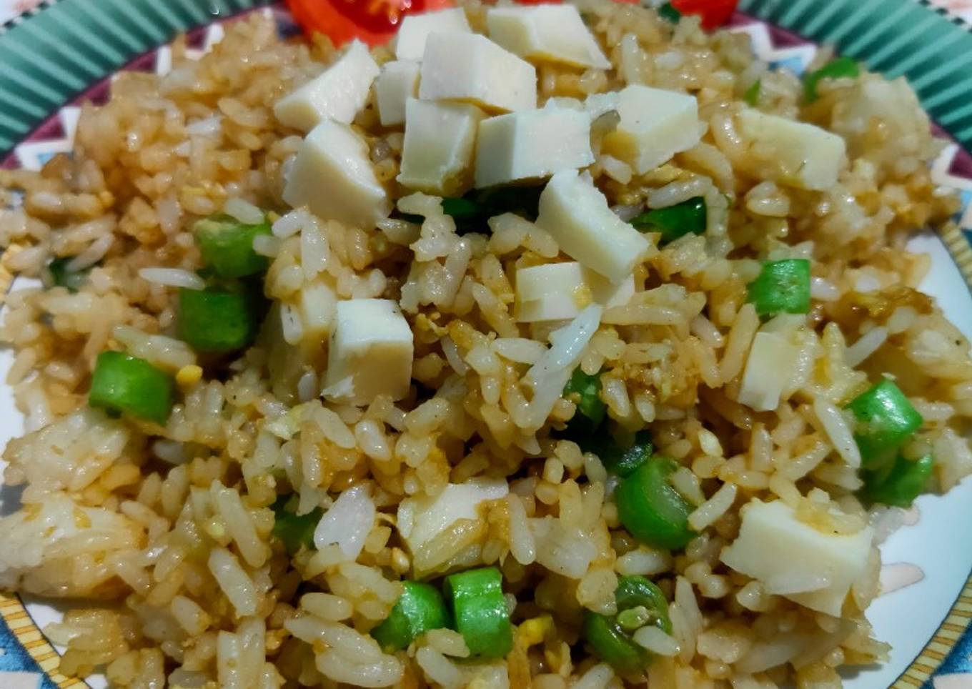 Nasi Goreng Buncis Keju