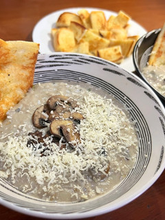 Foto resep Mushroom Cream Soup with Oatmeal