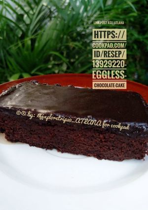 Foto resep Eggless Chocolate Cake