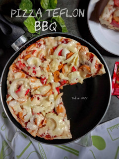Foto resep Pizza Teflon BBQ
