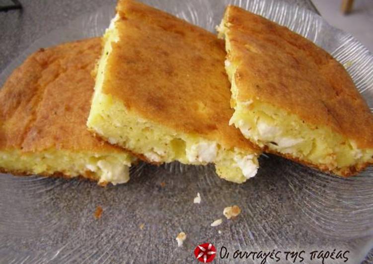 Steps to Make Favorite Lazy cheese pie (without filo)