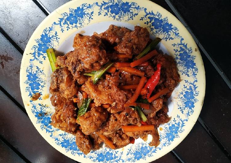 Resep Ayam Lada Hitam (quick &amp; easy), Menggugah Selera