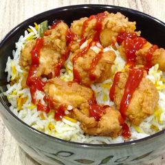 KFC rice bowl A picture of KFC rice bowl.