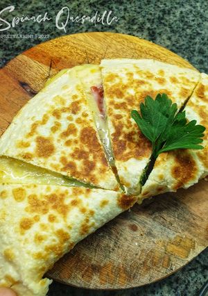 Foto resep Spinach Quesadilla