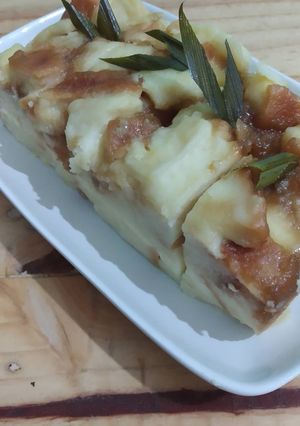 Foto resep Puding roti tawar gula merah kukus