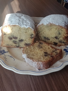 Una foto de Budín de Arándanos