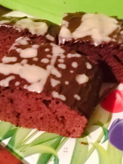 Una foto de Brownie de chocolate