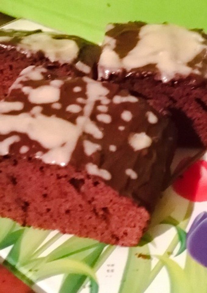 Una foto de Brownie de chocolate