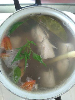 Foto resep Sup Ikan Bandeng (pereda radang dan flu)