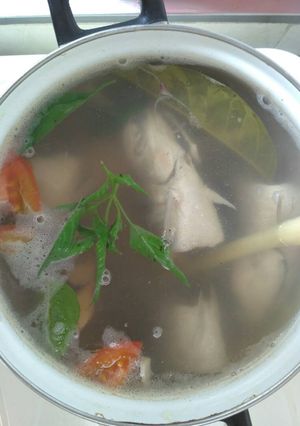 Foto resep Sup Ikan Bandeng (pereda radang dan flu)