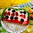 Stawbery and berry Trifle
