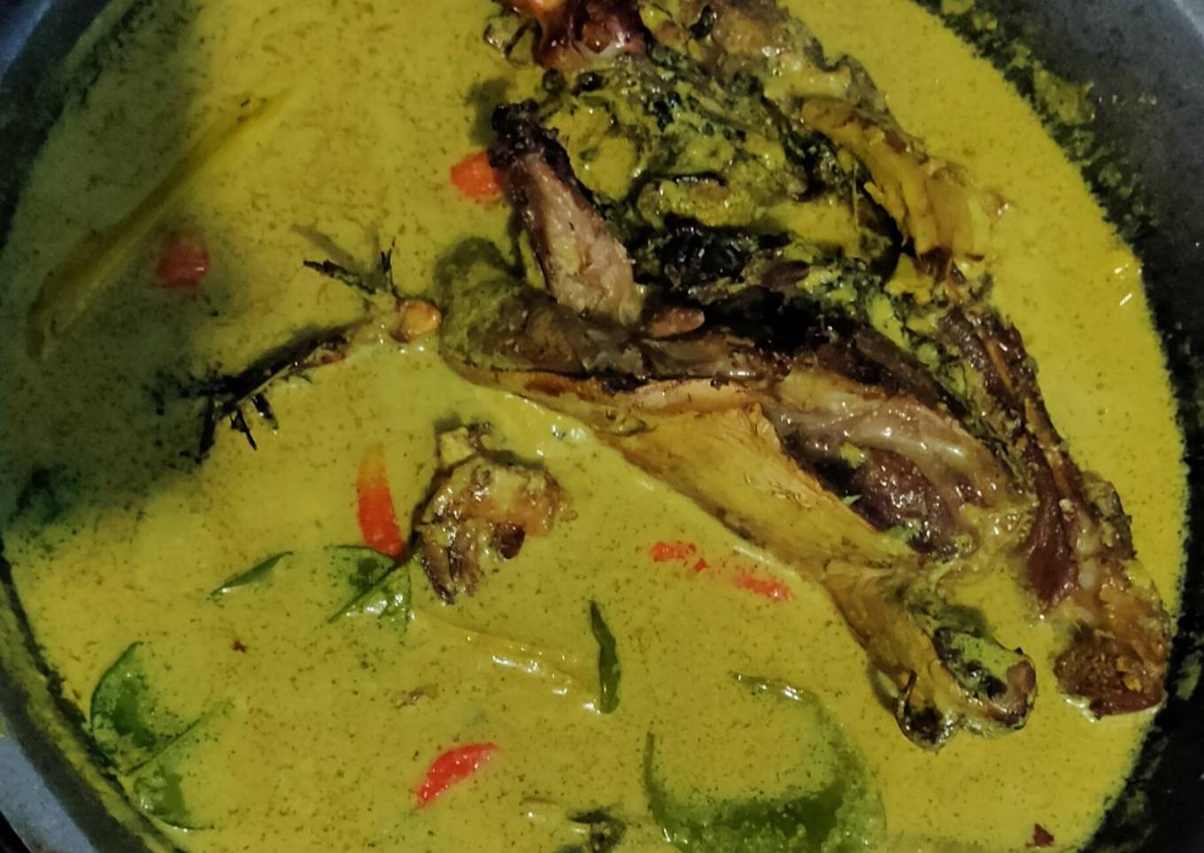 Gulai Mangut kepala ikan Manyung