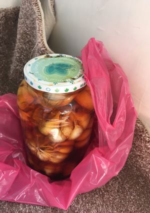 عکسی از دستور سیر ترشی