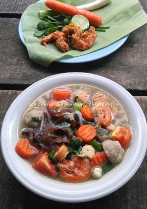 Foto resep Sup Campur Jamur Kuping
