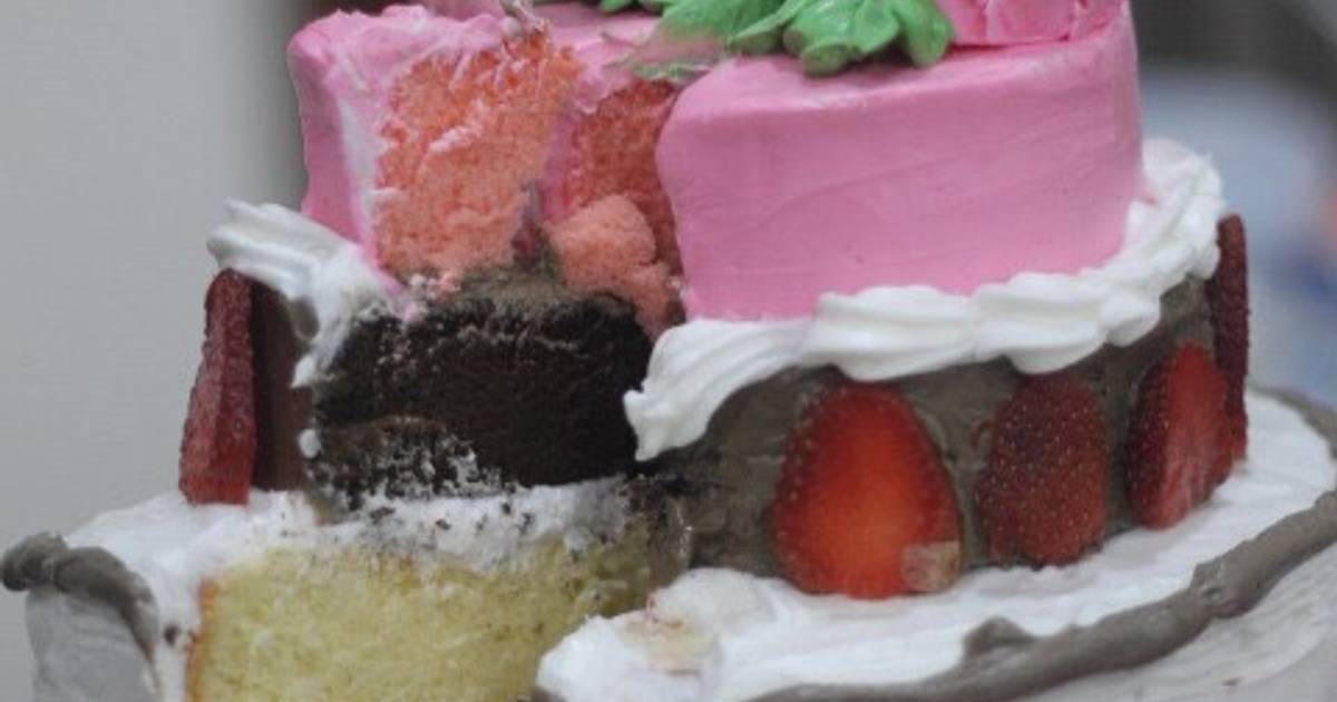 Resep Buttercream Sponge Cake 🎂 oleh Aurora DL Yudhatama Cookpad