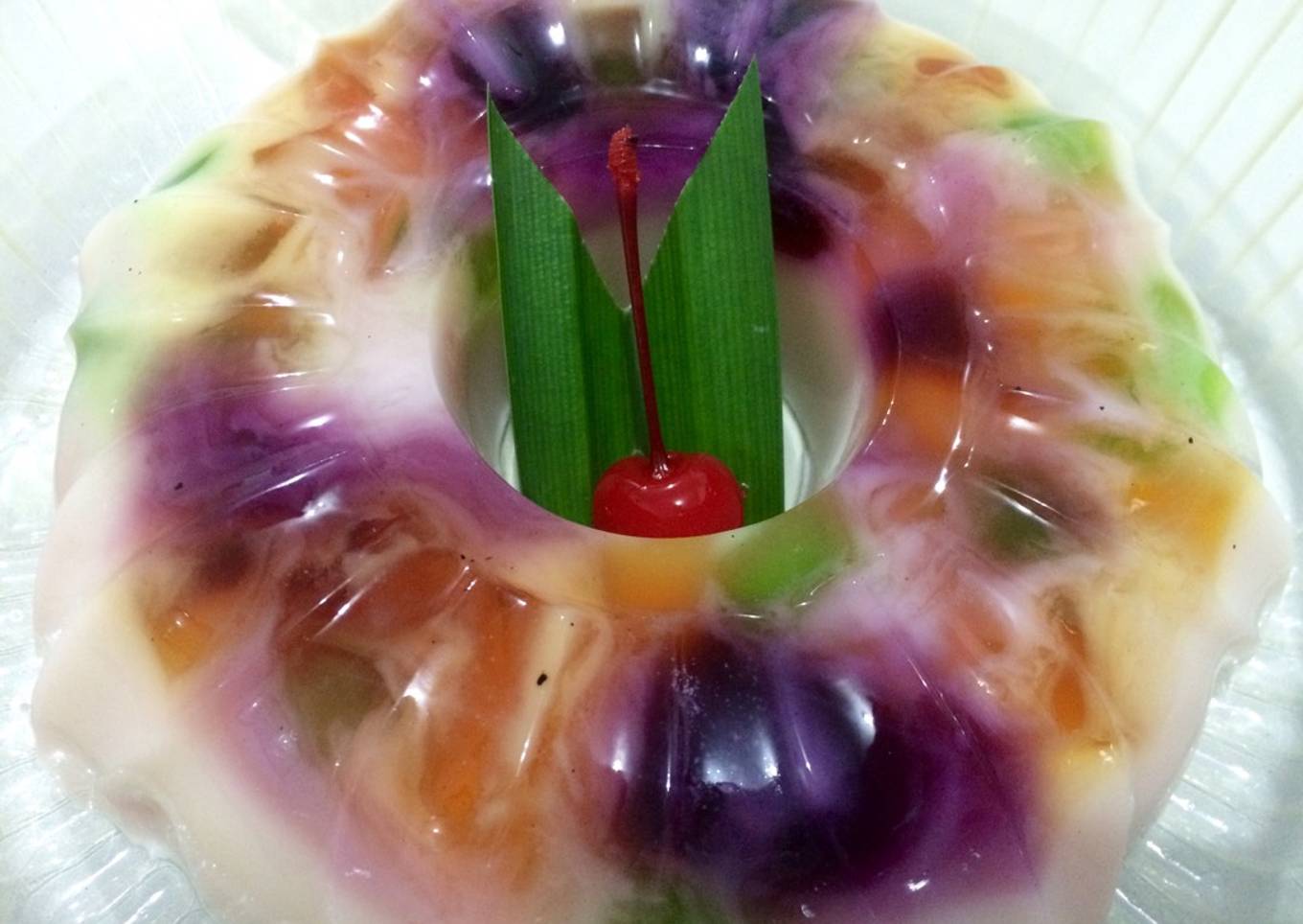 Puding Mozaik berbuka