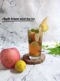 Apple Lemon Mint Tea Ice
