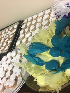 Una foto de Polvorones de almendra