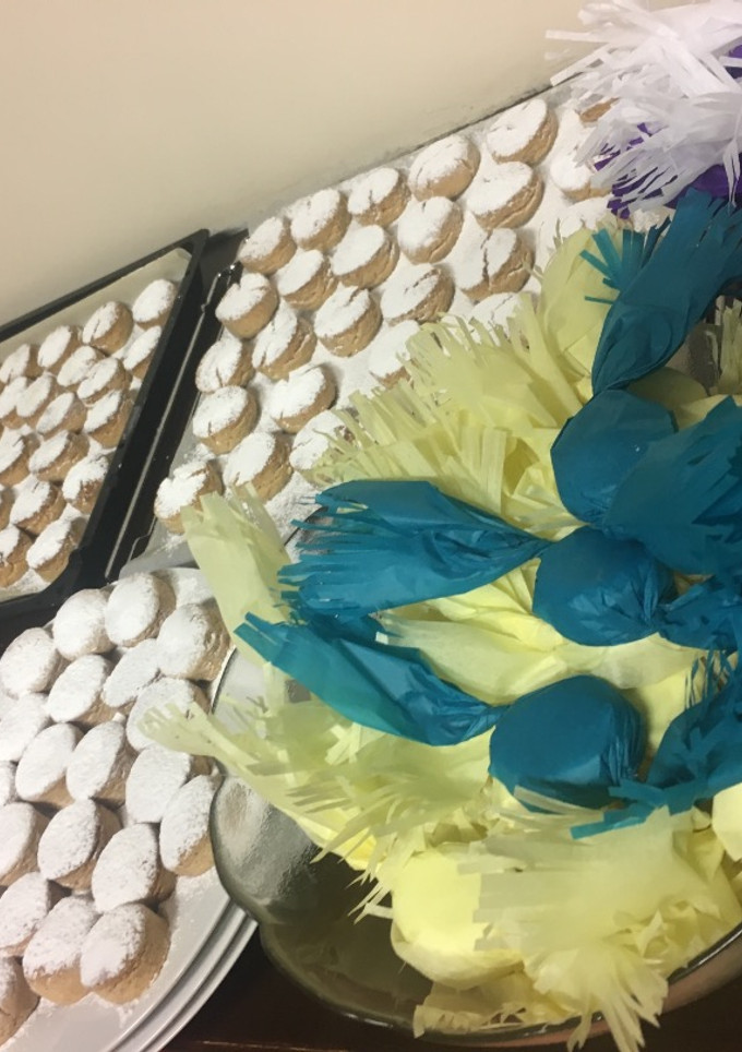 Una foto de Polvorones de almendra