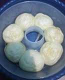 Roti sobek kukus lembut