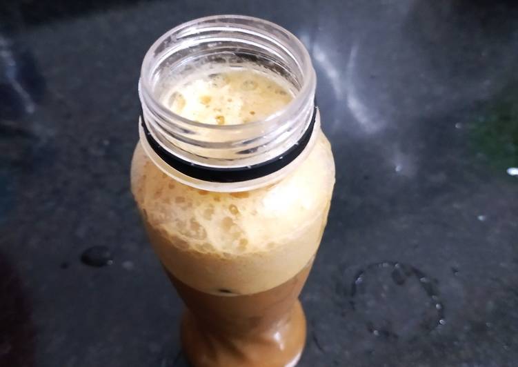 Recipe of Super Quick Homemade Cardamom Spiced Coffee Frappe