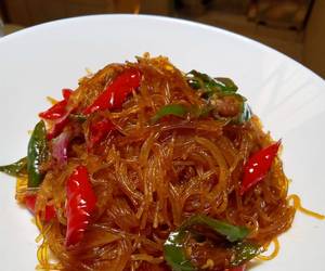 Cara Cepat Soun Goreng Pedas Praktis Enak