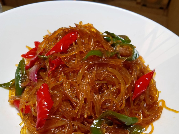 Standar Resep memasak Soun Goreng Pedas  istimewa