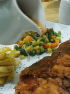 Foto resep Fried chicken steak