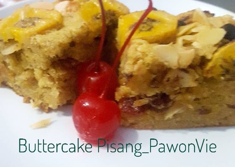 Buttercake Pisang