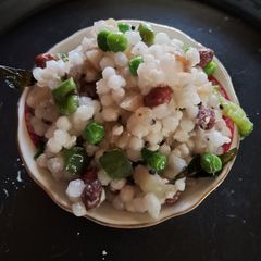 A picture of Sabu Dana Upma.