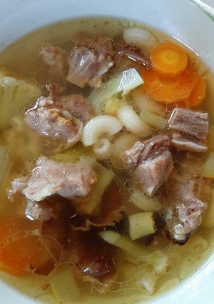 Foto resep Soup daging kuah bening