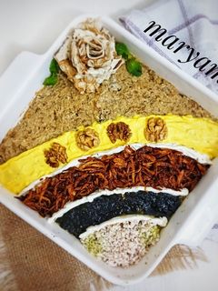 عکسی از دستور حلیم بادمجان با مرغ و عدس 😍