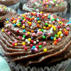 A picture of Chocolate Cupcakes (Eggless).