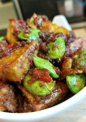 Foto resep Sambel tempe vs pete