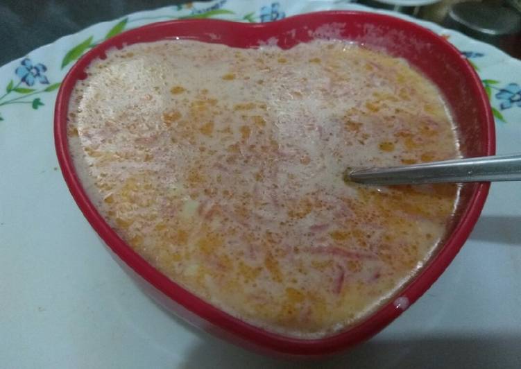 Easiest Way to Cook Yummy Jaggery Carrot Kheer