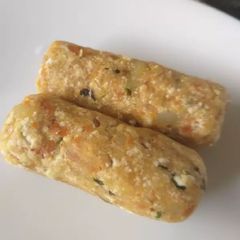 A picture of Paneer cheese cutlets.