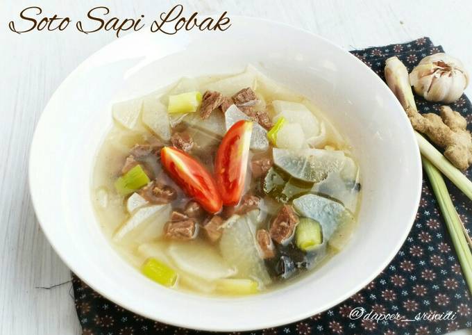 Soto Sapi Lobak