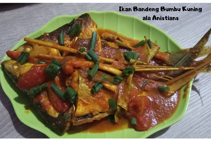 Resep Ikan Bandeng Bumbu Kuning Ala Anistians Oleh Anistia Nurhakim S