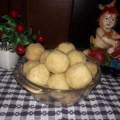 Fresh coconut laddu A picture of Fresh coconut laddu.