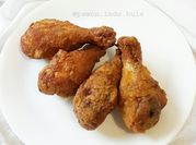 A picture of spicy chicken drumsticks