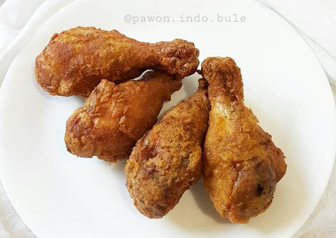 Recipe of Award-winning Curry Fried Chicken