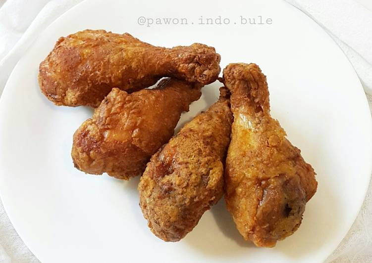 Steps to Prepare Ultimate Curry Fried Chicken