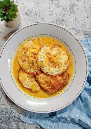 Foto resep Opor Telur Ceplok (versi simple)