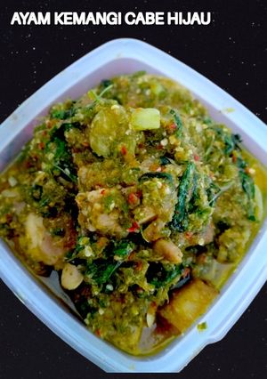 Foto resep Ayam kemangi cabe hijau